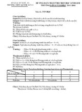 Hướng dẫn chấm thi chọn học sinh giỏi - Trường lớp 10 năm học 2013-2014 môn thi Tin Học